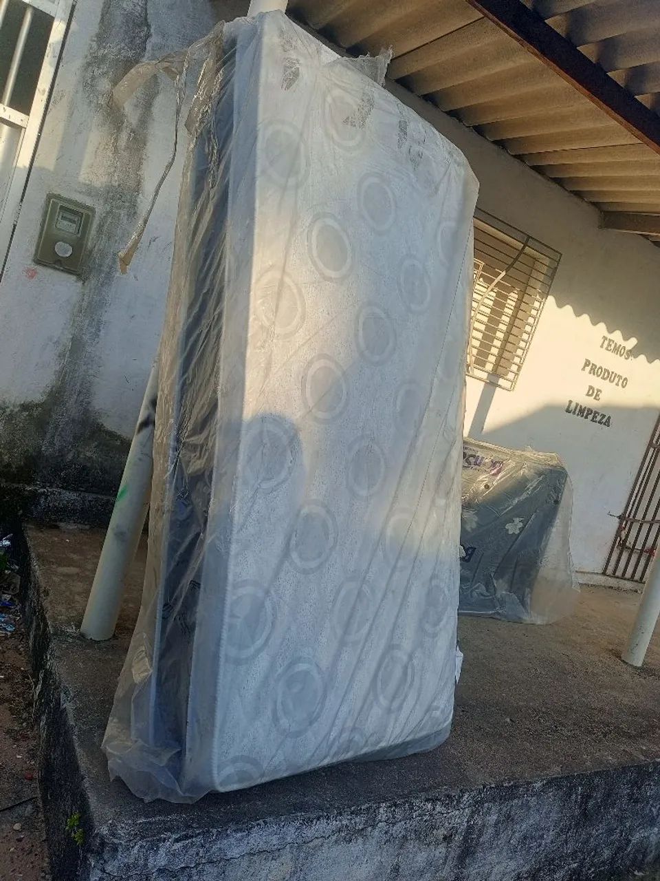 Colchão base de solteiro no