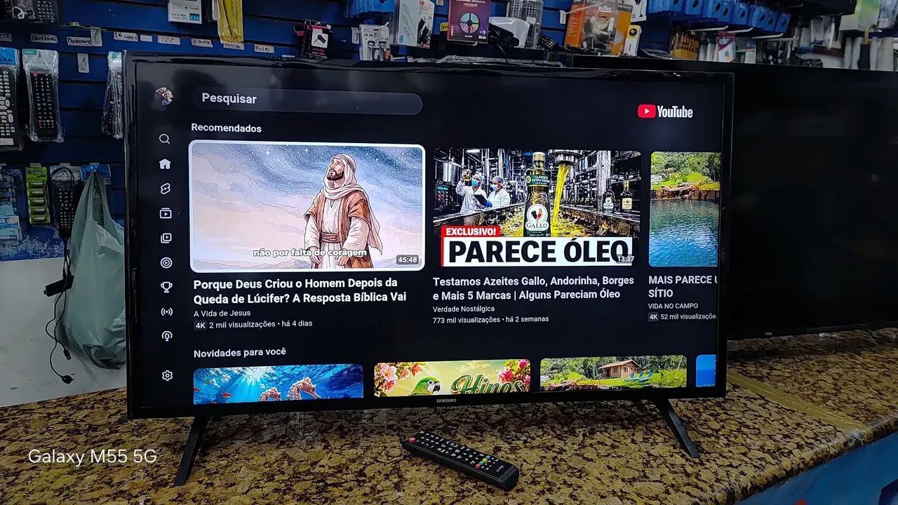 TV 43 SMARTH ANDROID CANAIS GRATIS 