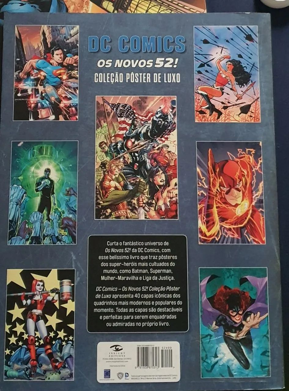 Revista-pôster - Coleção Pôsteres de luxo DC comics - Foto 2