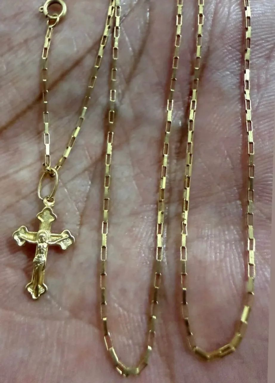 Corrente ouro 18k 2 gramas 