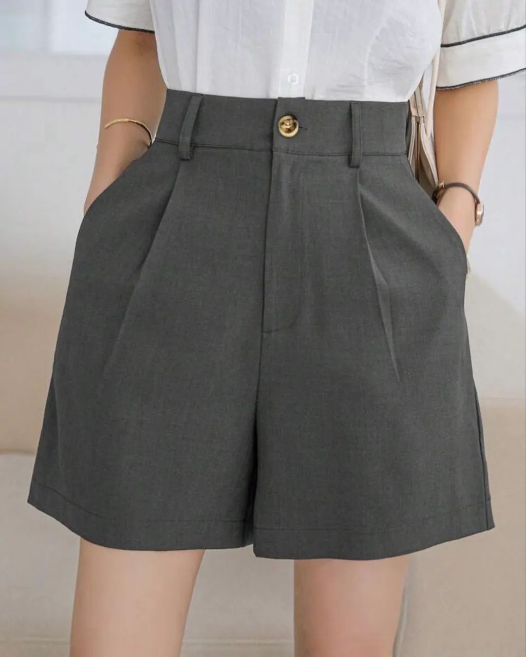 Shorts Alfaiatados - Foto 2