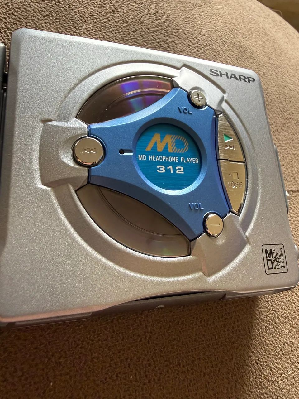 Aparelho mini disk(MD)Sharp impecável! - Foto 2