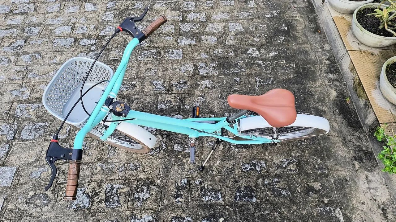 Bicicleta infantil aro 20 da Nathor - Foto 4