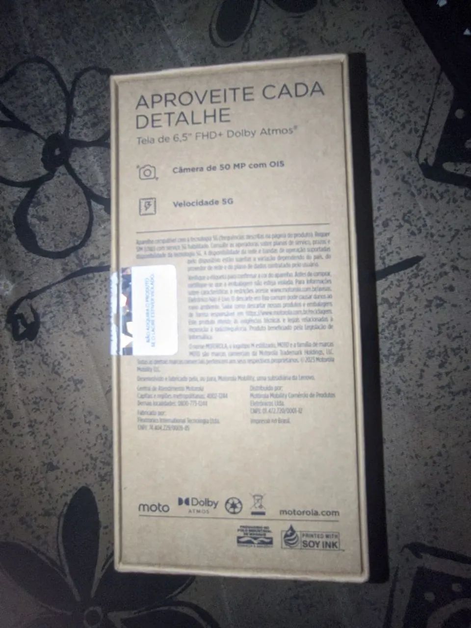 Vendo caixa do Moto G54 5G - Foto 2