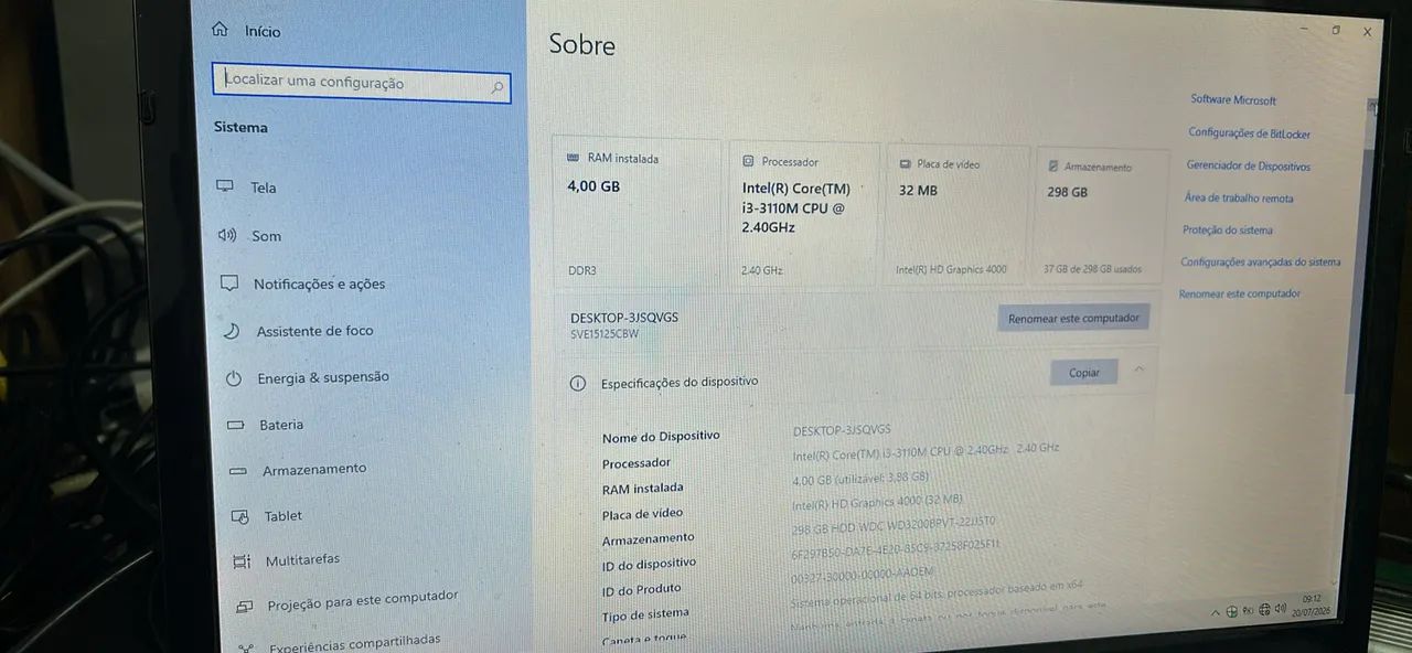 Notebook Intel Core i3 - Tela Grande 16| Pronto para Uso - Foto 3