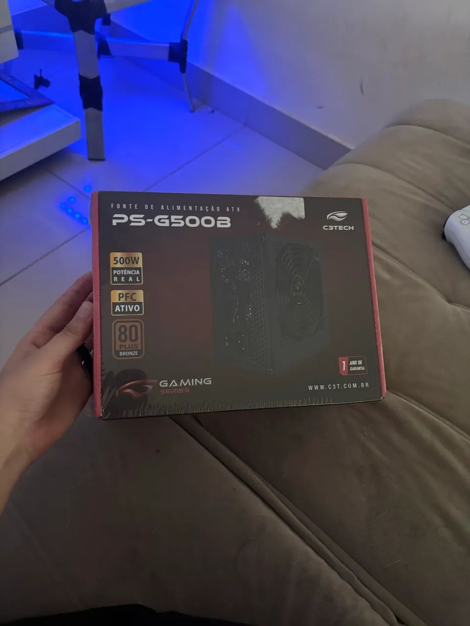 FONTE DE ALIMENTAÇÃO C3TECH PS-G500B 500W