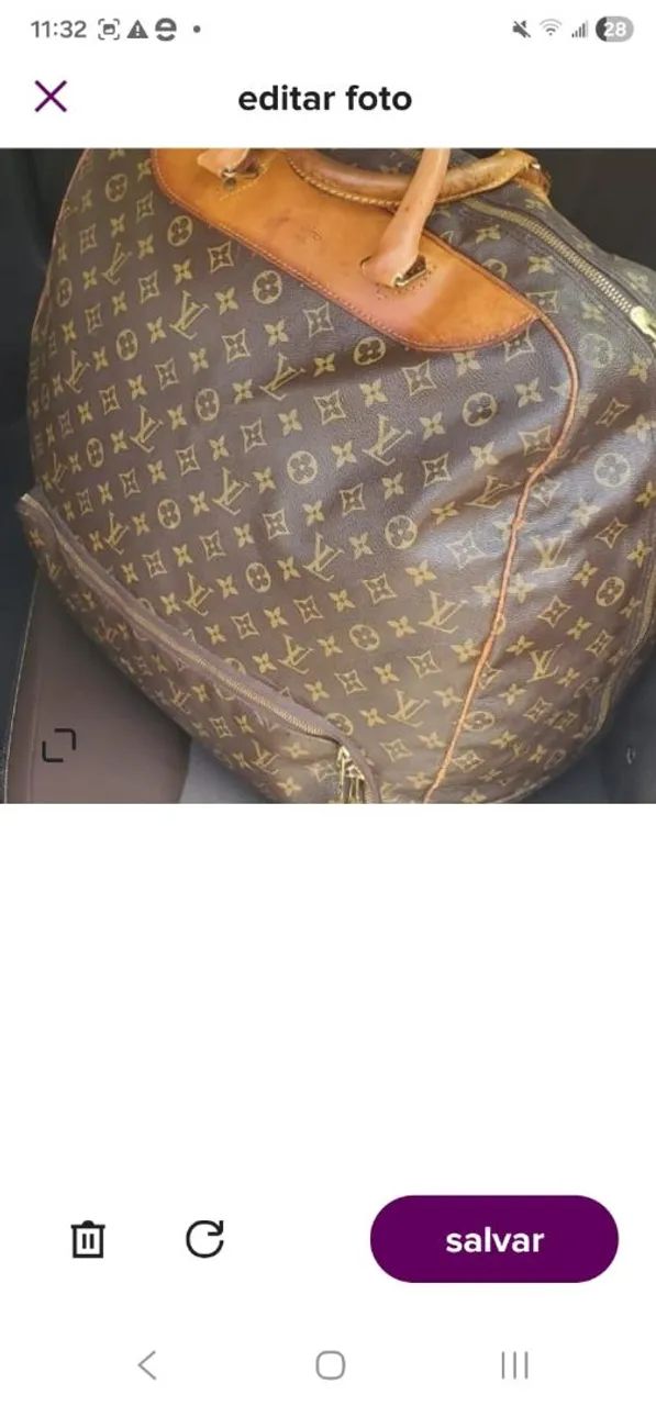 Bolsa de viagem Louis Vuitton 