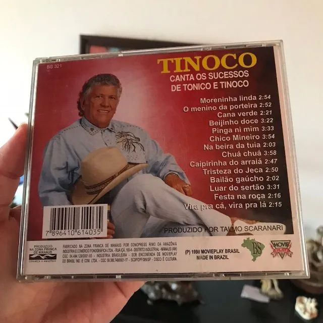 CD Tinoco Canta os Sucessos de Tonico e Tinoco - Foto 2