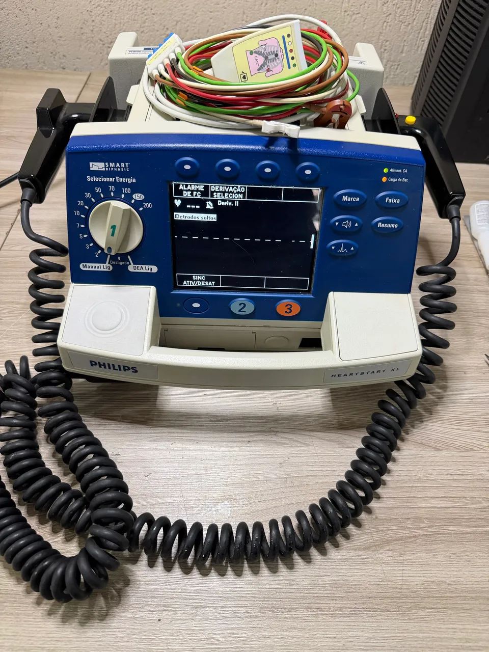 Cardioversor Philips heartstart XL  - Foto 2