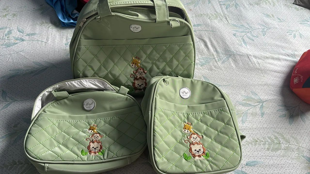 Bebê conforto e bolsa saída maternidade  - Foto 5