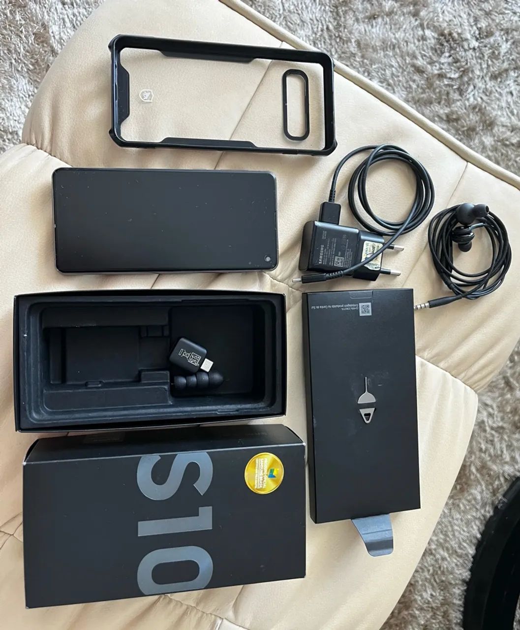 Celular Samsung Galaxy S10 128gb preto 