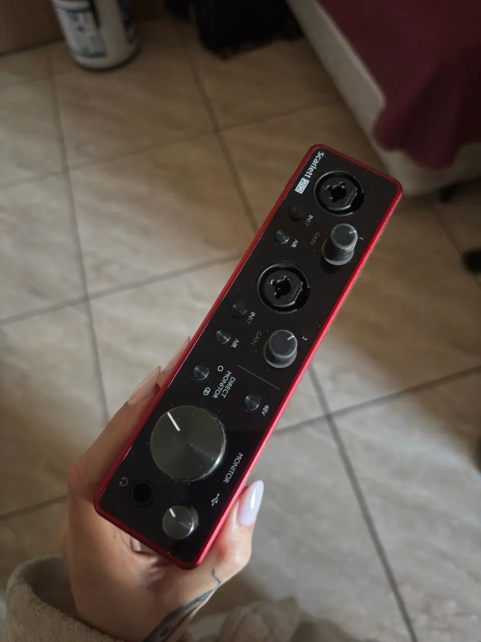 interface de áudio Focusrite - Foto 3