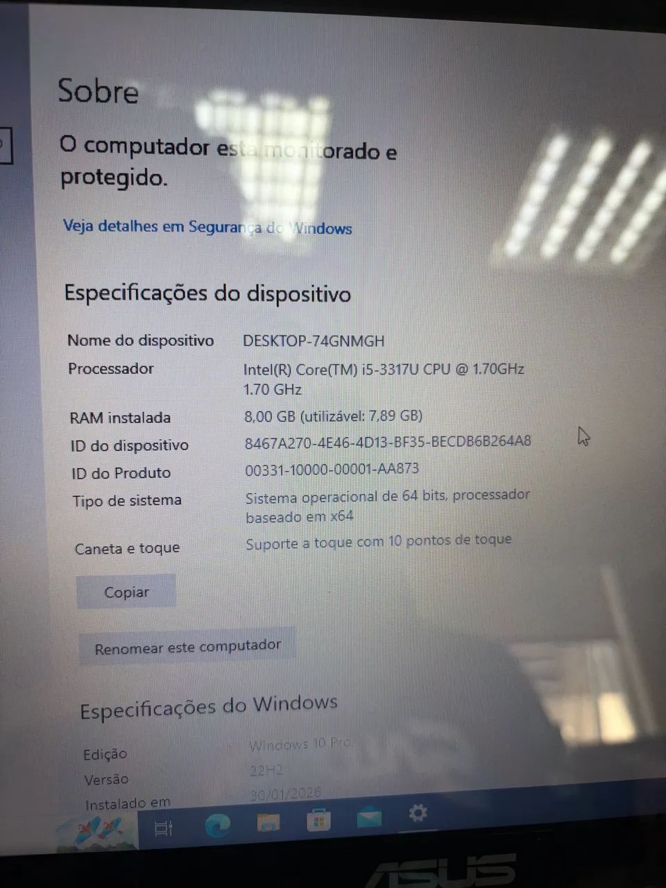 ? Notebook ASUS - Intel Core i5 + 8GB RAM - Foto 3