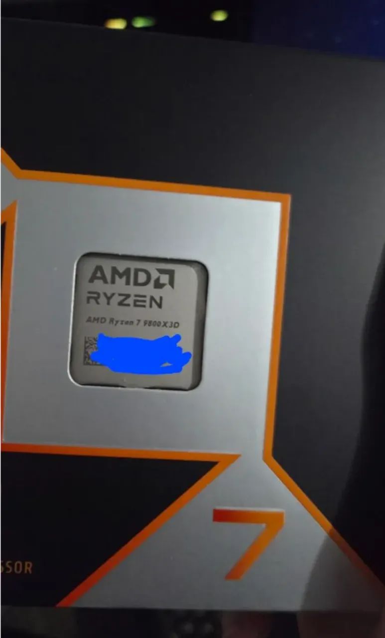 Processador AMD Ryzen 7 9800X3D - 3 meses de uso.  - Foto 2