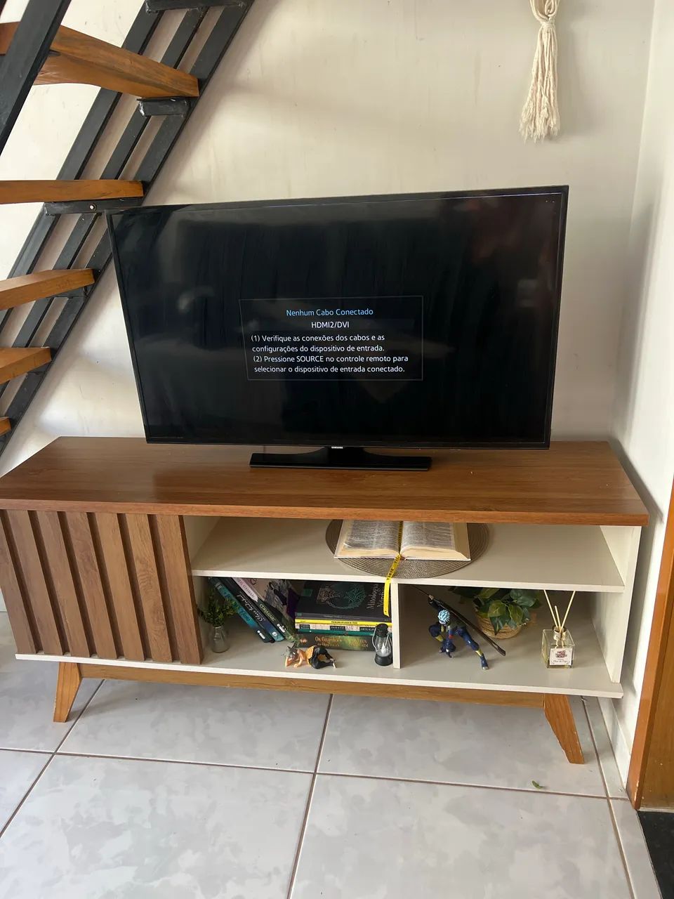 Desapego Rack + televisão  - Foto 3