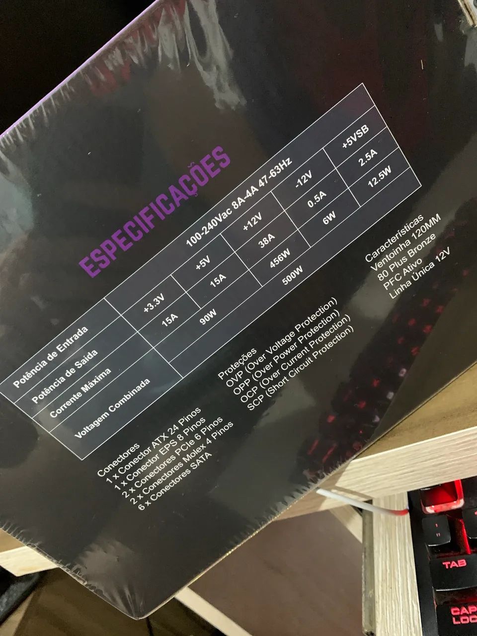 Fonte Mancer Thunder 500W - Foto 2