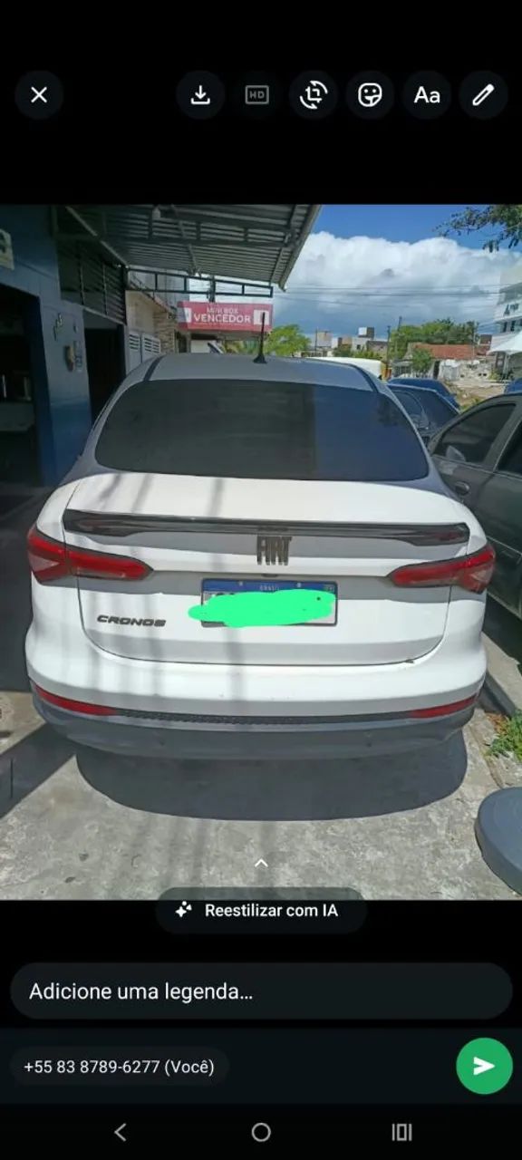 Fiat Cronos Drive 1.3 8V Flex 2024 - Foto 2