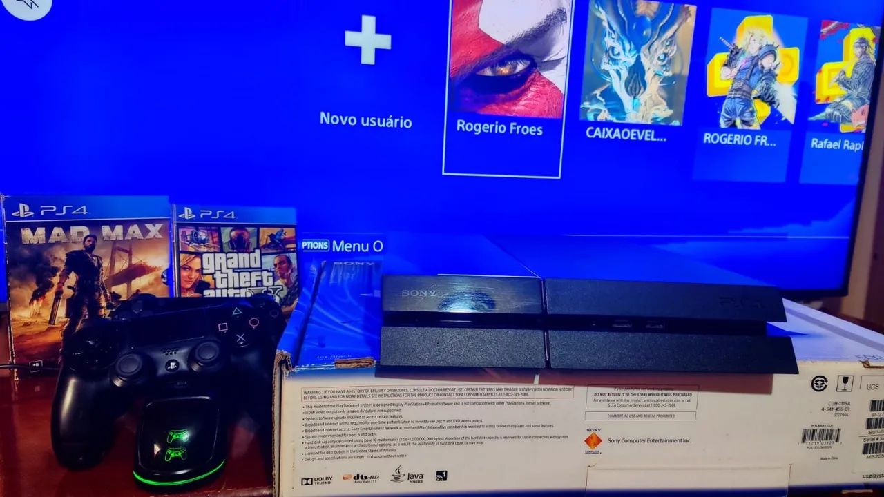 Playstation 4 FAT software última versão  - Foto 2