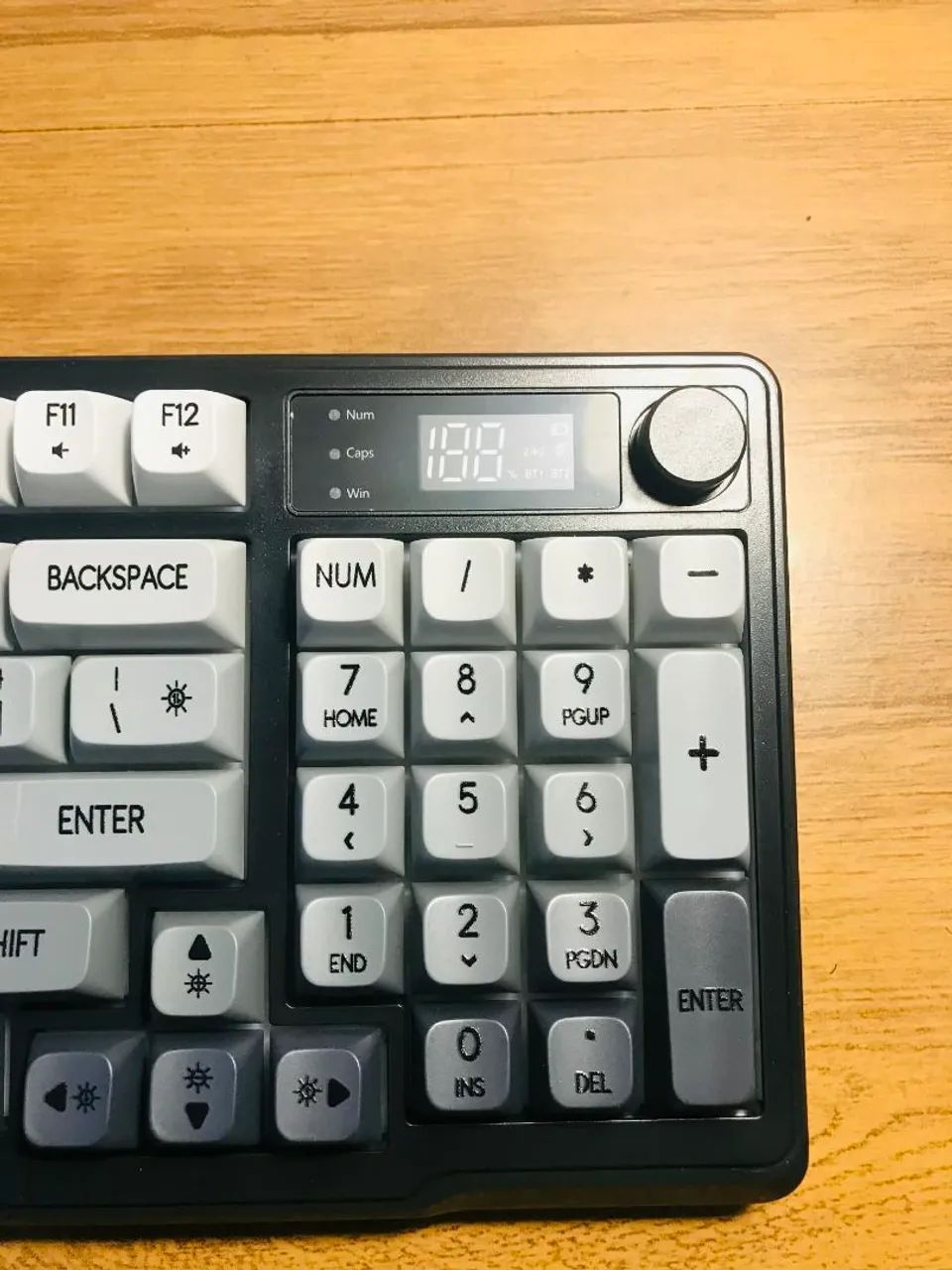 Teclado Mecânico Cinza Novo - Foto 3