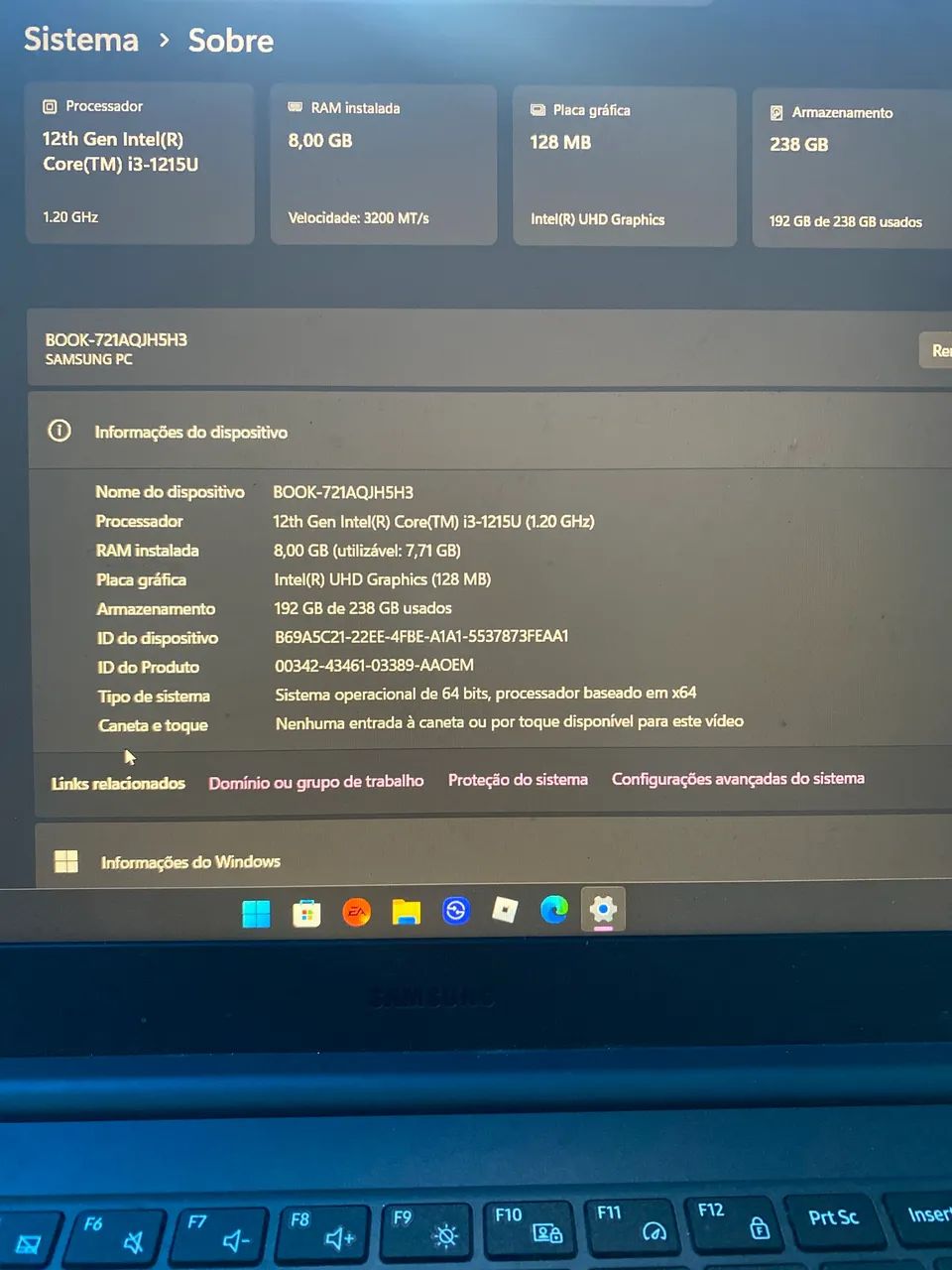 Notebook galaxy book 2 
