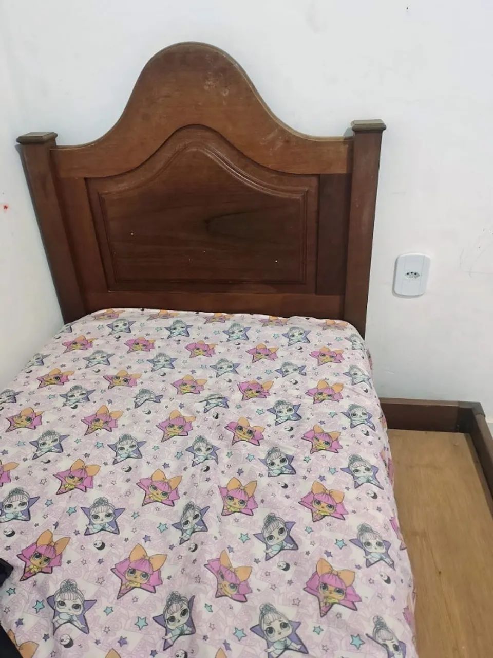 Bi Cama solteiro madeira maciça + colchão  - Foto 2