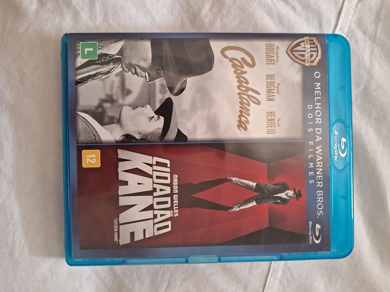 Blu-ray cidadão kane é Casablanca 