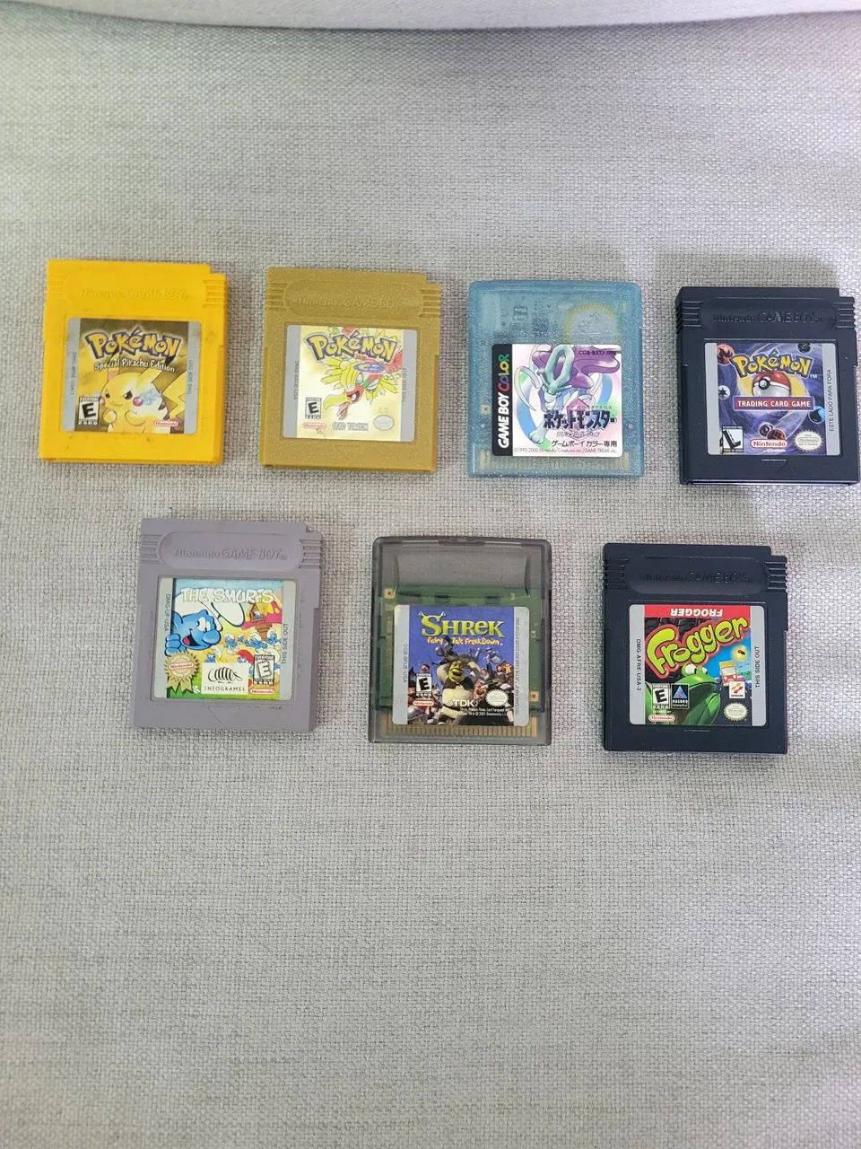 Lote de jogos Game boy