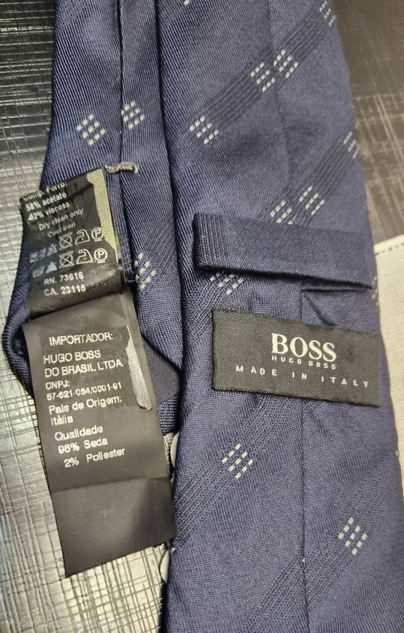 Gravata slim Hugo Boss  - Foto 2