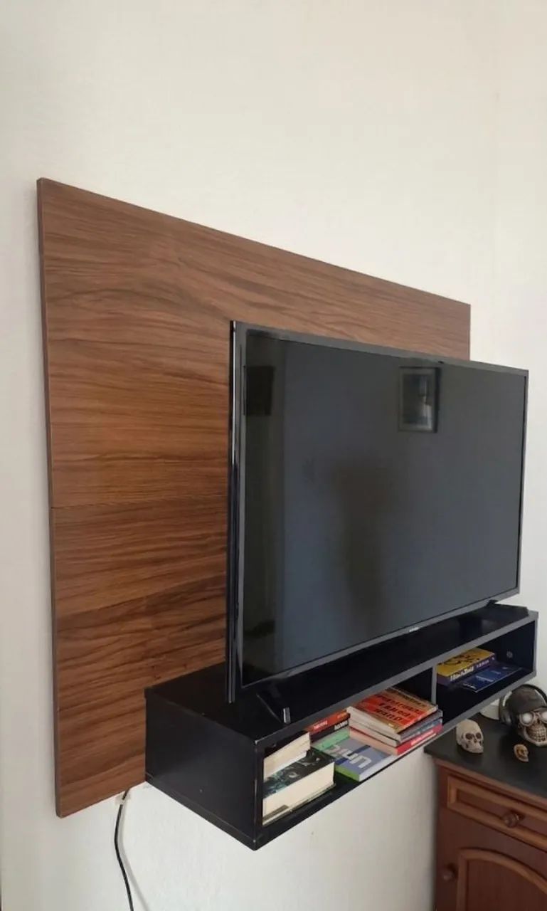 Rack para tv suspenso com nicho - Foto 2