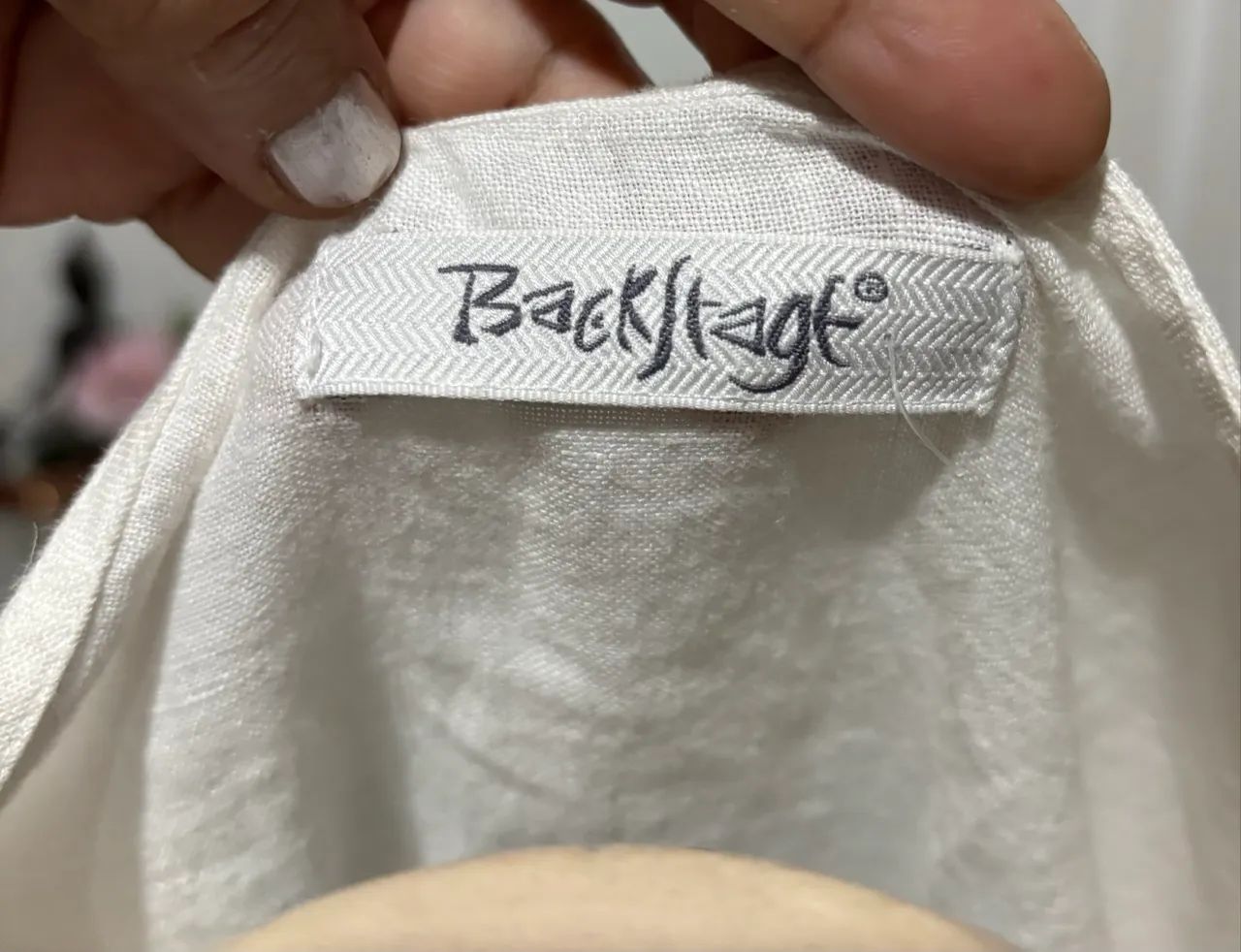  Blusa puro linho branca.  - Foto 4