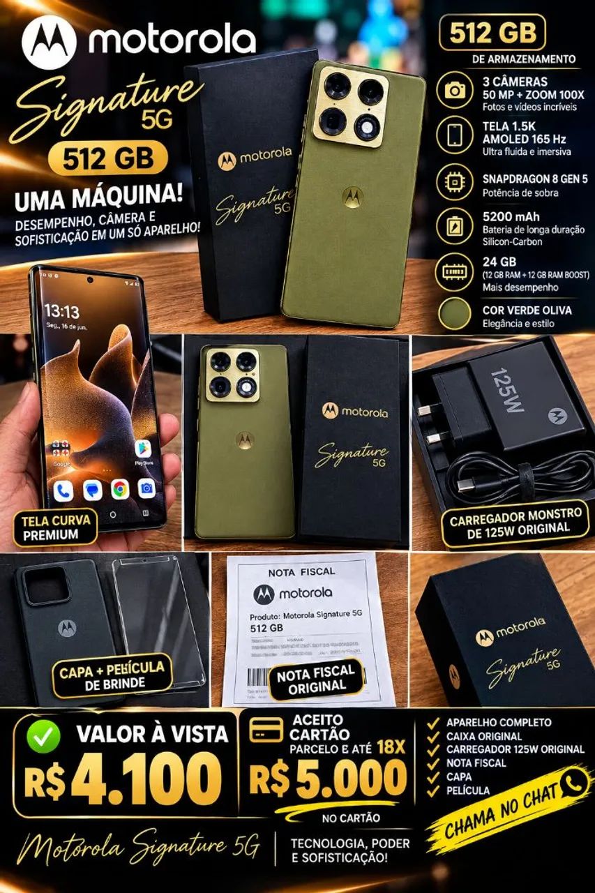 Motorola signature 512gb