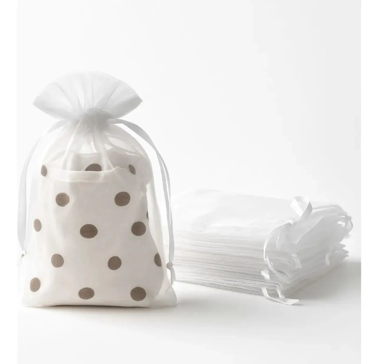Kit saquinho organza 15x20 (45 und) - Foto 4