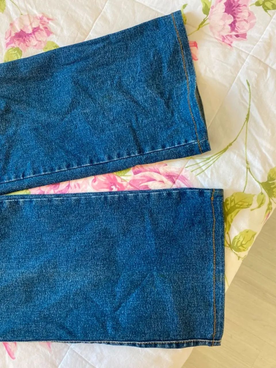 Calça Jeans Reta Tamanho 50 Plus Size - Foto 3