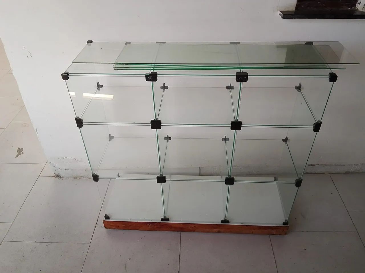 Balcão expositor vitrine 