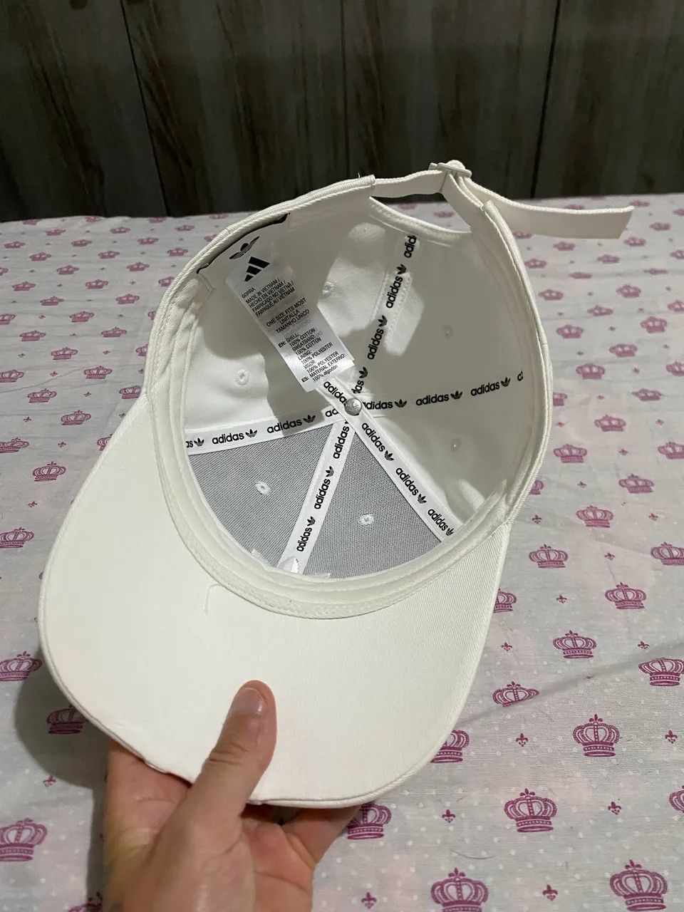 Boné adidas branco - Foto 2