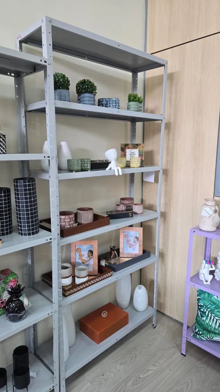Estante de aço com 6 prateleiras - Foto 3