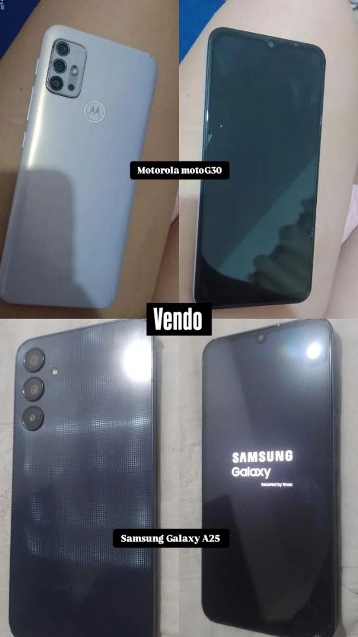 Vendo 2 celulares(aceito negociação do valor) 
