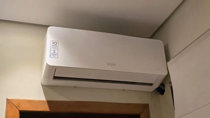 Vendo Ar Condicionado Split Elgin 9.000 Btus Elgin - Usado - Foto 2