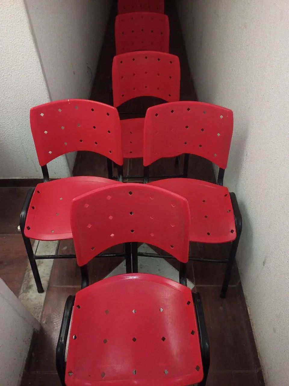 Cadeiras  vermelha TOP  - Foto 5