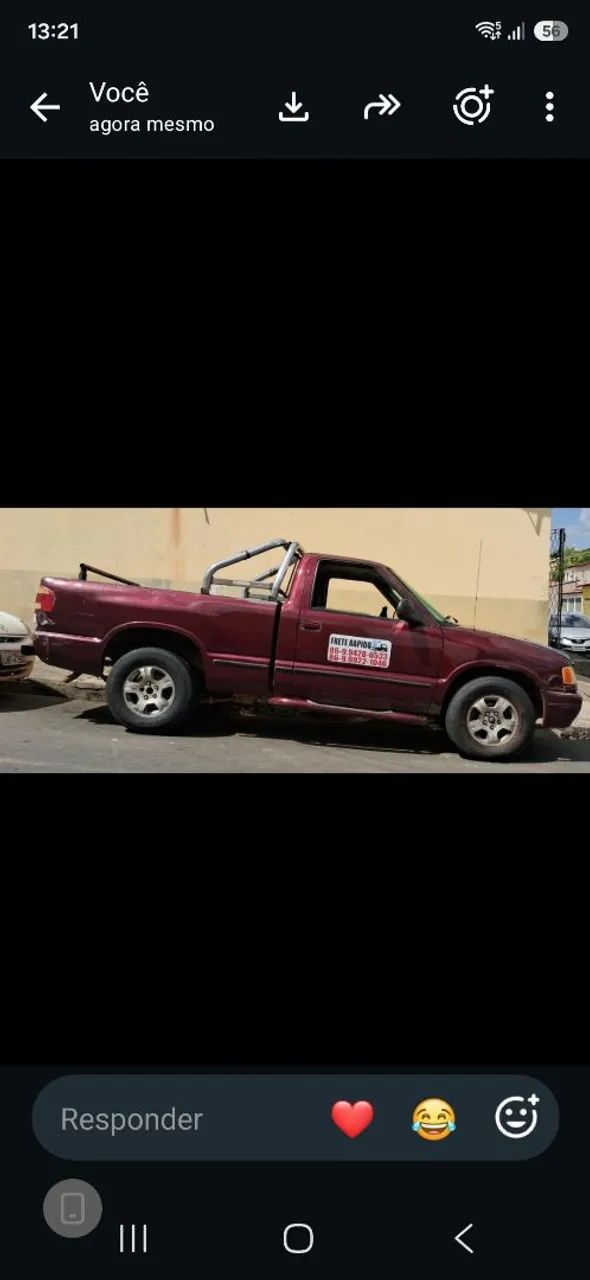 Chevrolet S10 Pick-up Std. 2.2 MPFI / EFI 1997