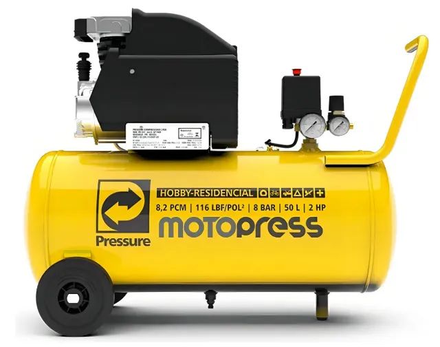Compressor de Ar Pressure Motopress 50 litros 127v