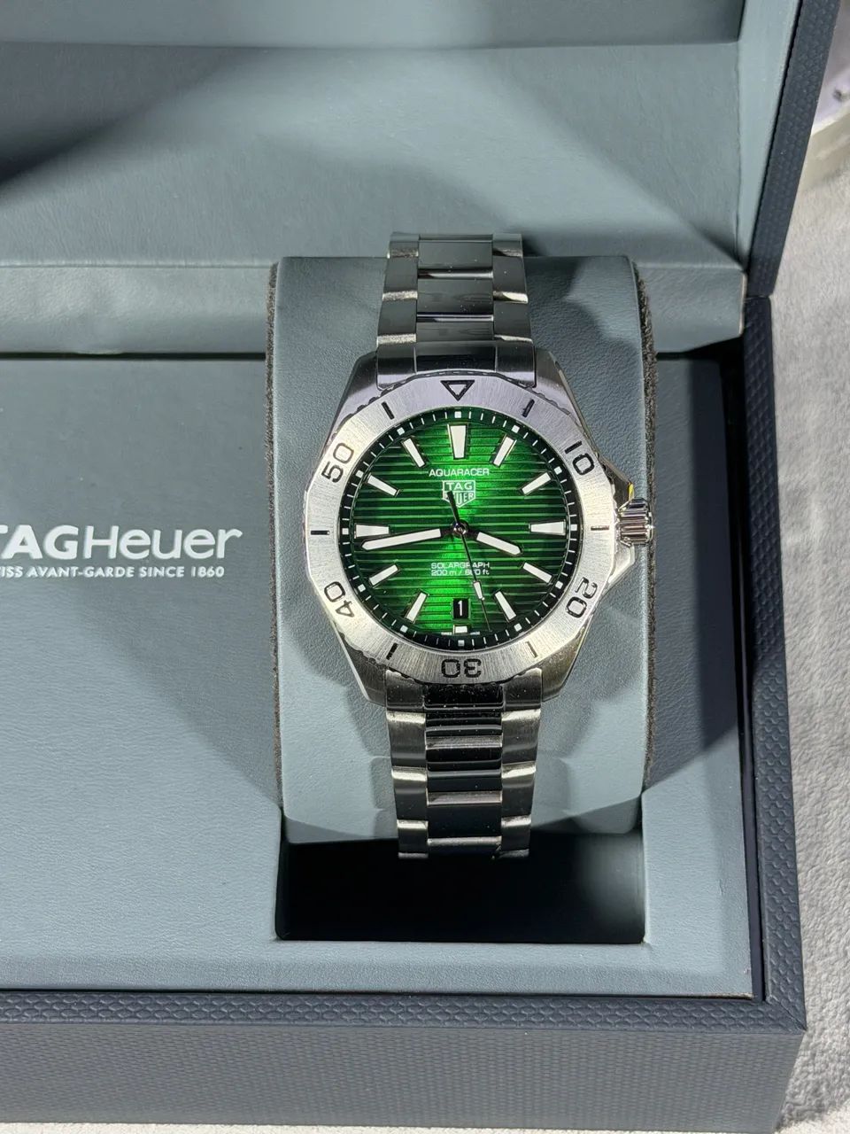 Relógio TAG HEUER AQUARACER VERDE  PLUS A+ - Foto 3
