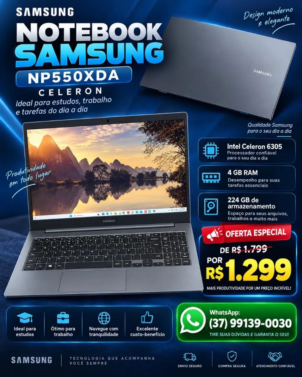 Notbook Samsung 
