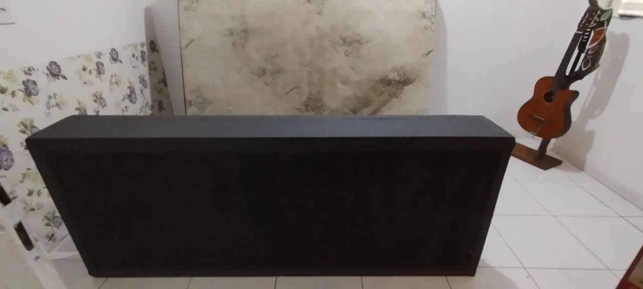 Cama Queen com molas ensacadas - VENDER RÁPIDO ? ESTOU DE MUDANÇA  - Foto 3