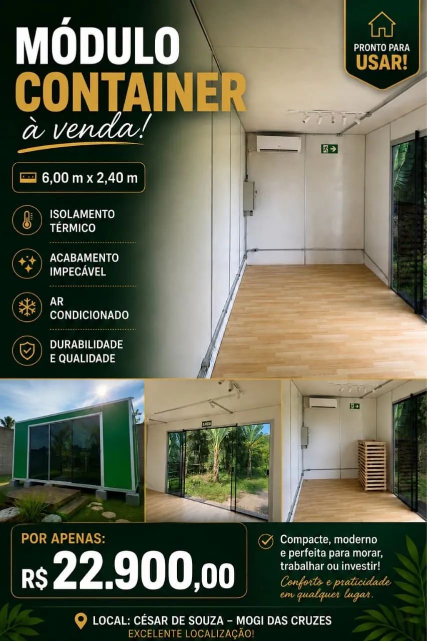 Módulo de container civil