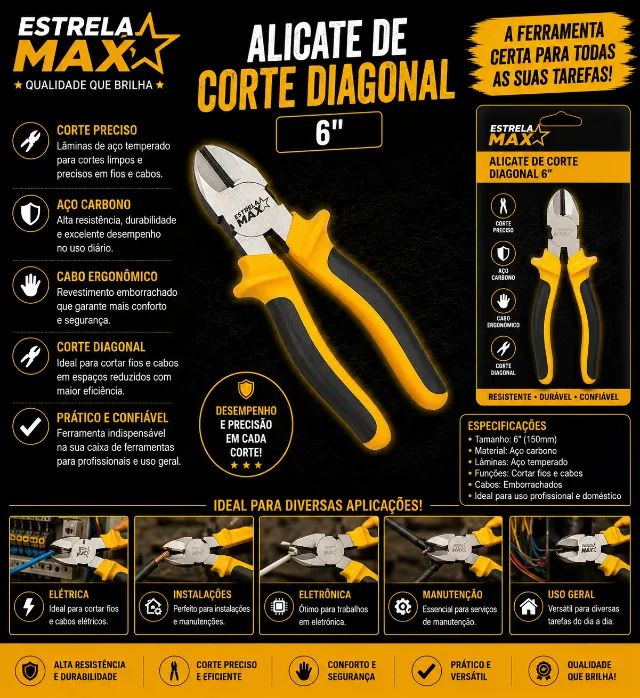 ALICATE DE CORTE 6