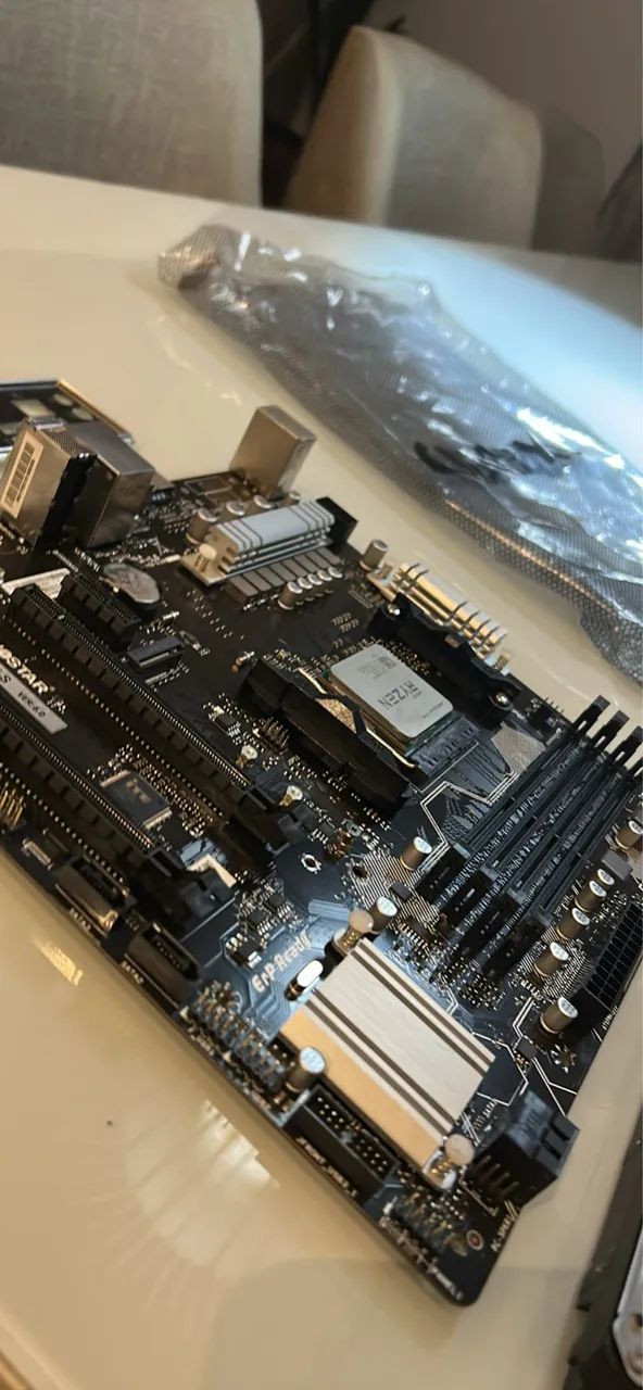 Conjunto gamer para PC - Placa mãe, processador e hd  - Foto 4