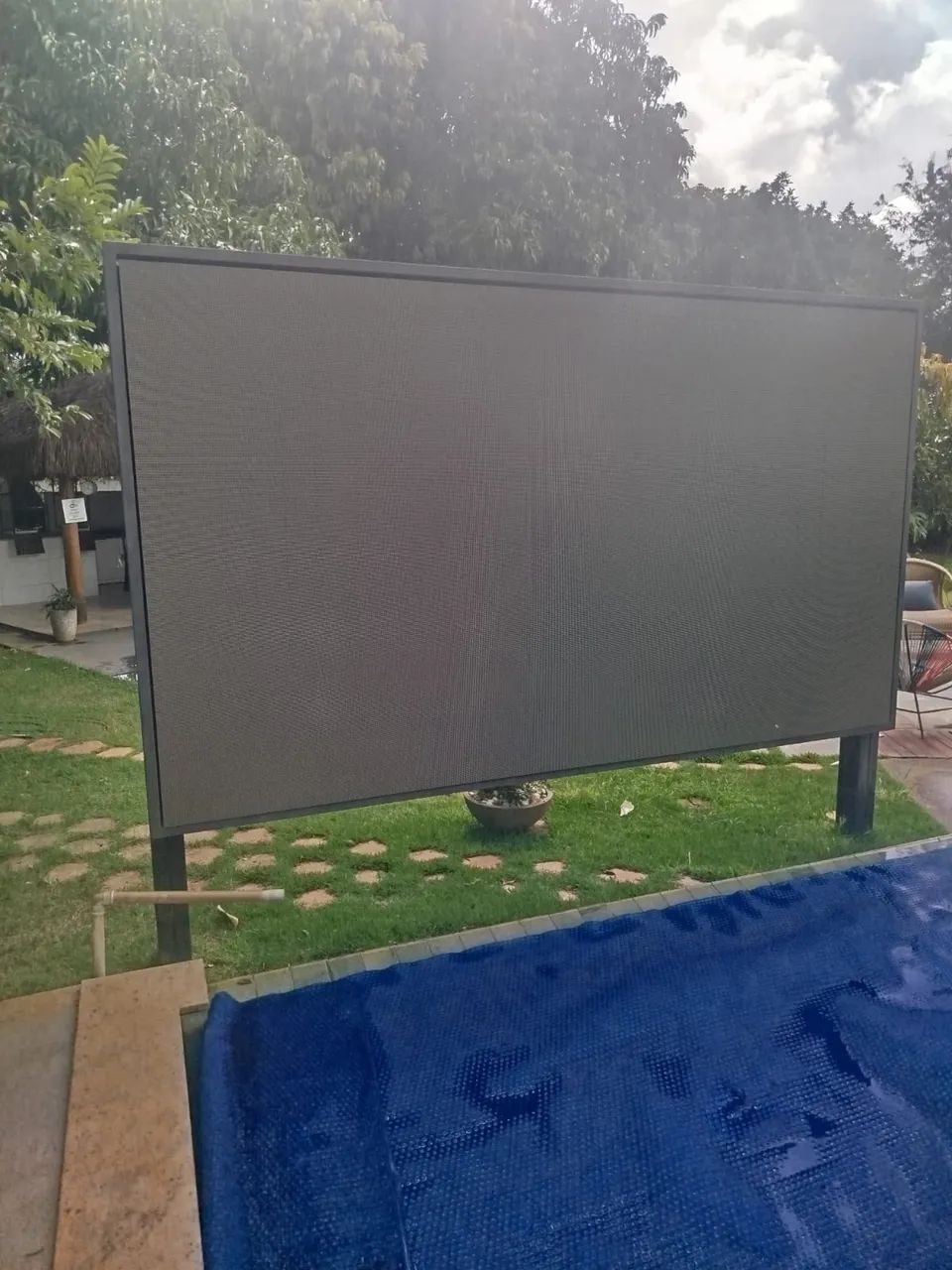 Telão 3x2 metros piscina outdoor  - Foto 4