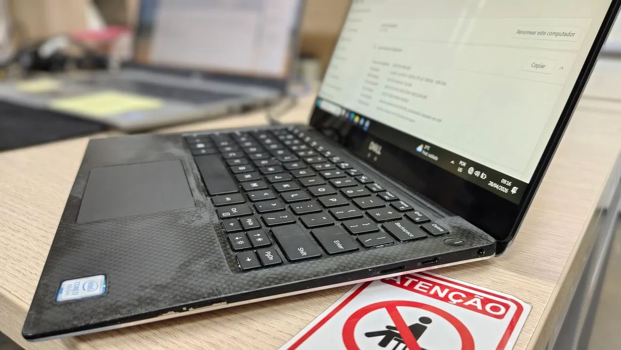 Ultrabook Dell XPS 9370 tela 13,4