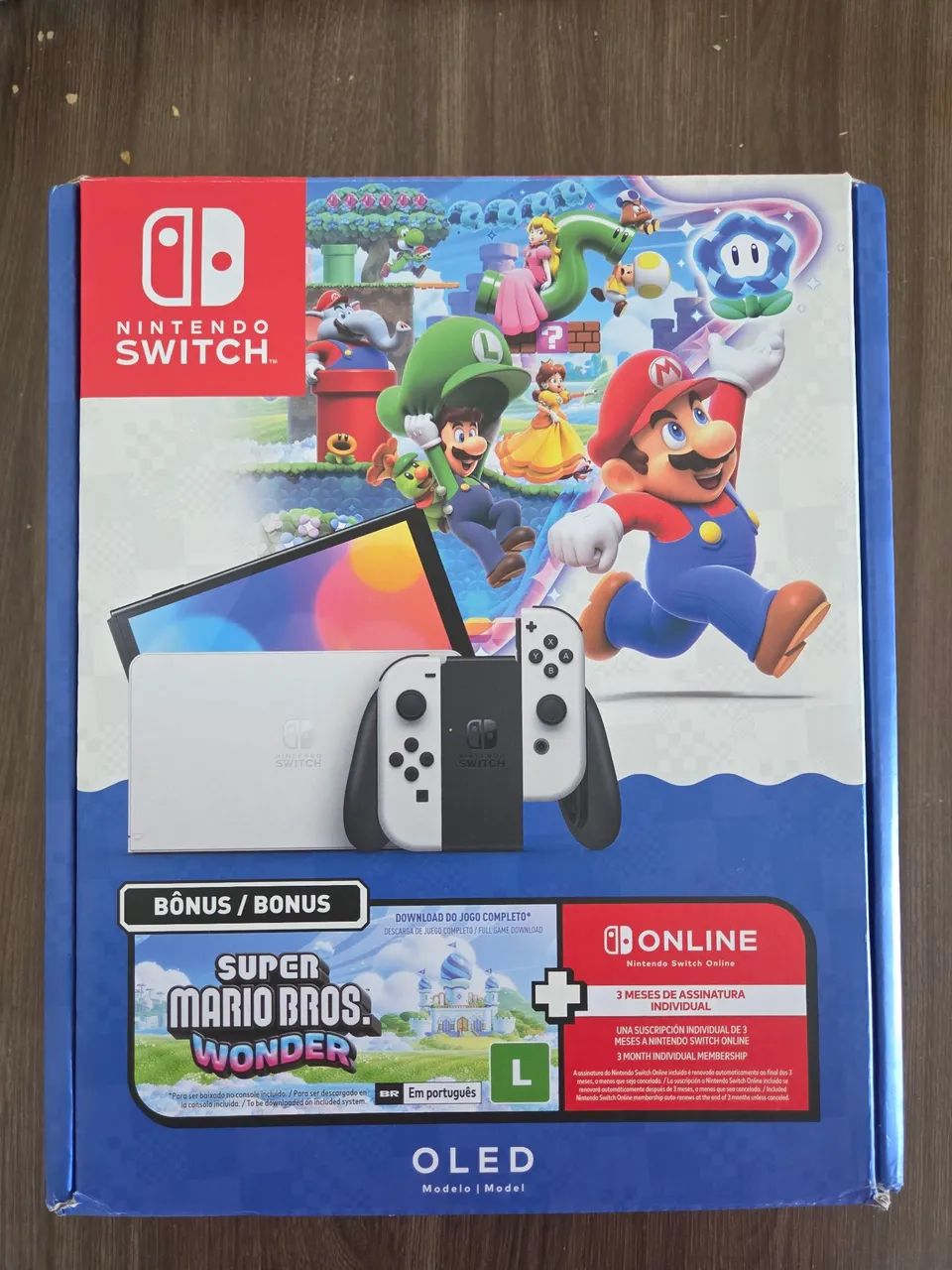 Nintendo Switch Oled Branco